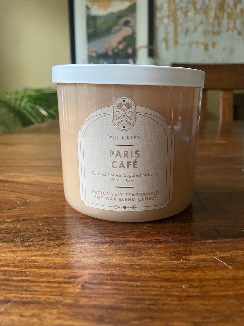 Bath & Body Works PARIS CAFE Three Wick 3-wick Candle